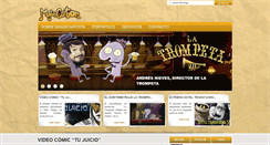 Desktop Screenshot of miguecartoon.com